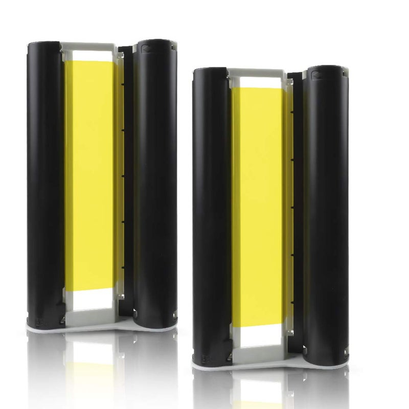 Pristar Compatible Ink Cartridges Replacement for KP-108IN KP108 2-Pack Color Ink Cassette for Canon Selphy CP1300 CP1500 CP1200 CP910 CP900 Wireless Compact Photo Printer 4 x 6 inch (Without Paper) - Image 1